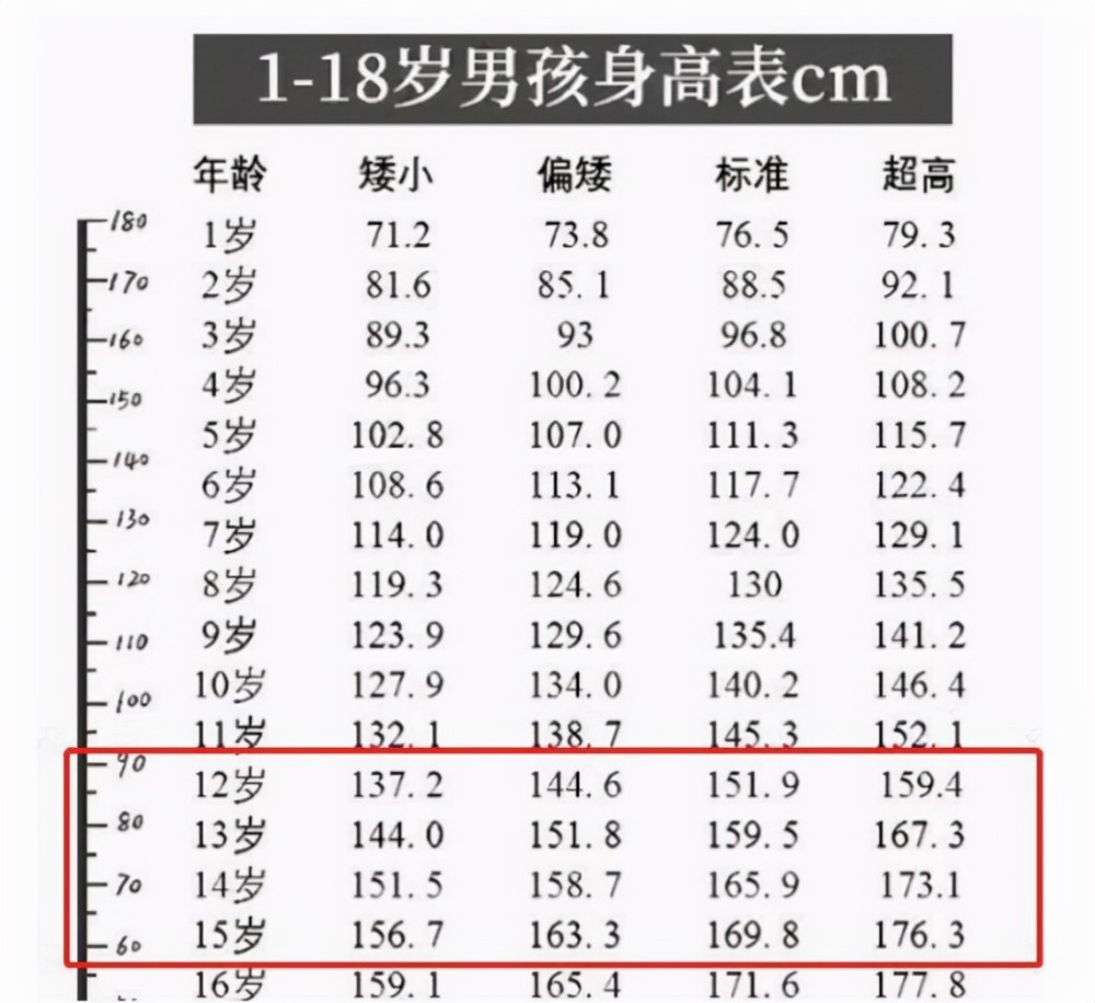 男生的身高在多少岁定型?原来在这个时候,家长要提前了解