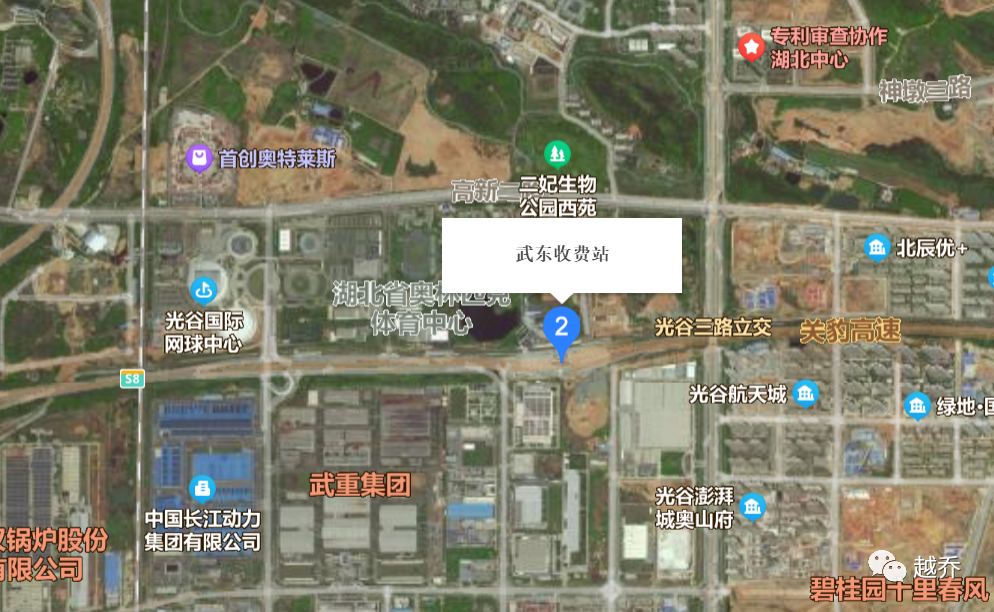 按照湖北省"十四五"规划, 高新三路是湖北东湖科学城对外交通联系