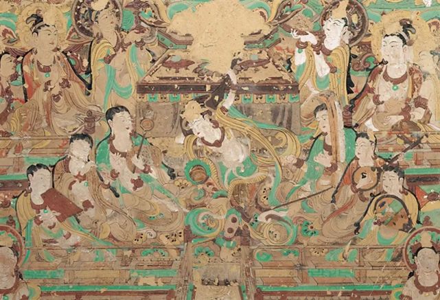 唐代敦煌地区的石窟壁画（三）-腾讯新闻