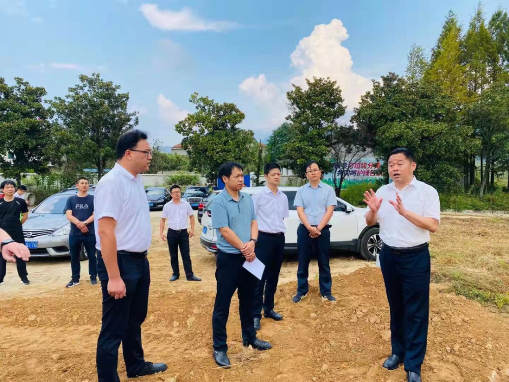 【突围经济发展·聚力项目建设】郑光文到草盘地镇调研指导毕升纪念园