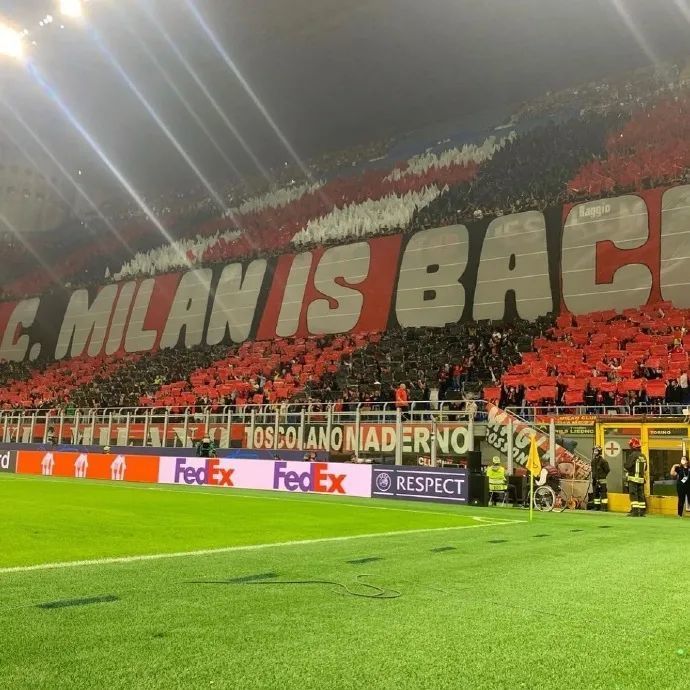 tifo丨ac milan is back