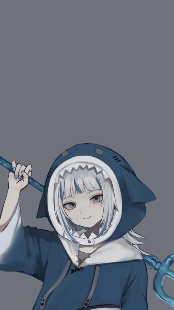 壁纸,鲨鱼少女葛呜.古拉