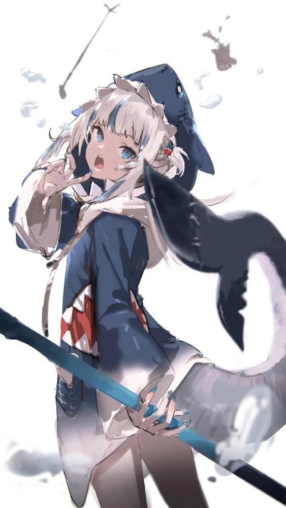 壁纸,鲨鱼少女葛呜.古拉