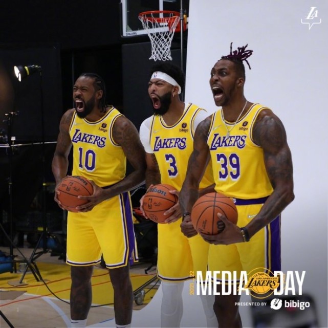 Nba 湖人三巨头定妆照，老詹c位！6大球星正式合体，太豪华了 腾讯新闻