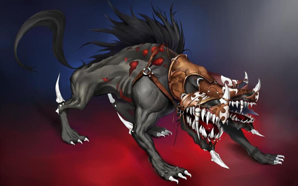 游戏中的地狱犬是什么生物看它3次人必死