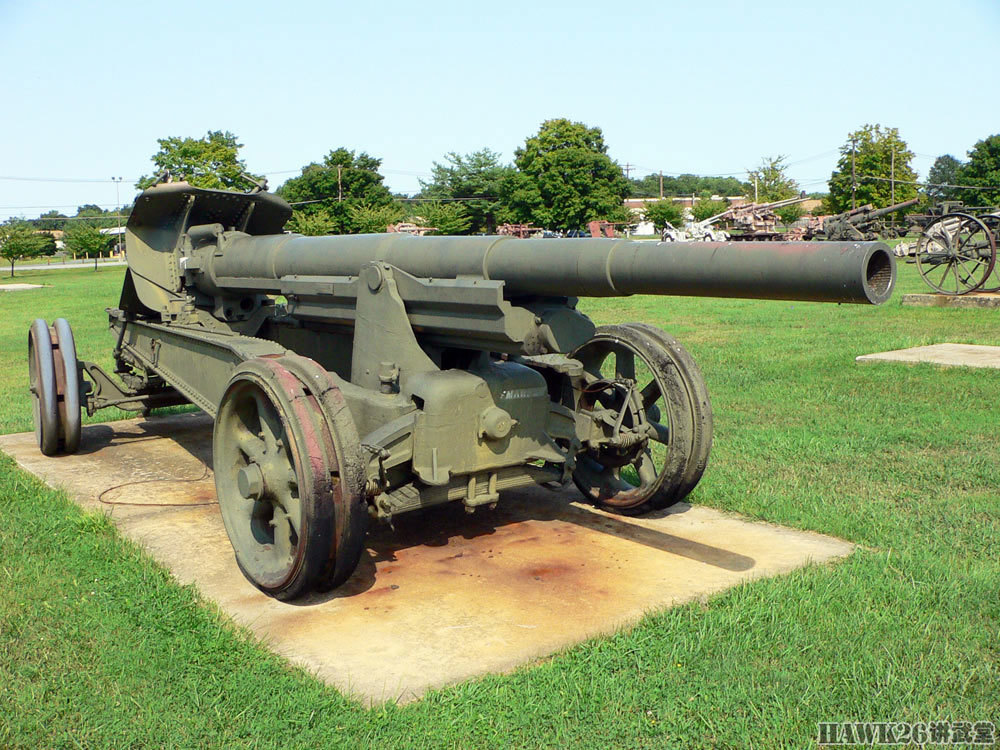 图说美国第一种远程火炮长腿汤姆二战经典155mm加农炮
