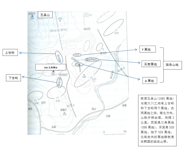 上甘岭地图