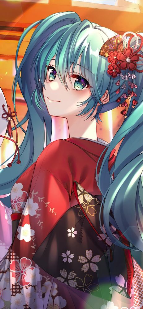 壁纸:小清新美女动漫壁纸