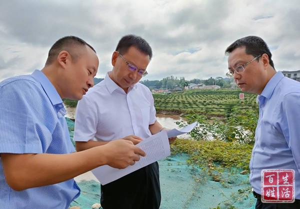 遂宁市委常委,政法委书记刘波涛到射洪开展沈水河巡河工作