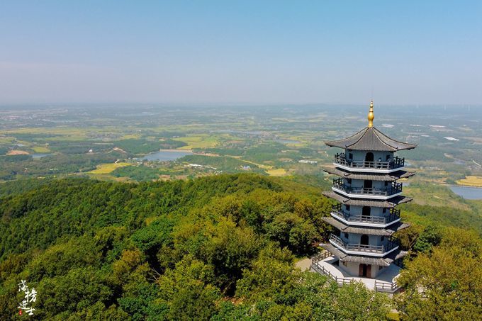 安徽滁州有一条江淮分水岭风景道全长400多公里沿途风景如画