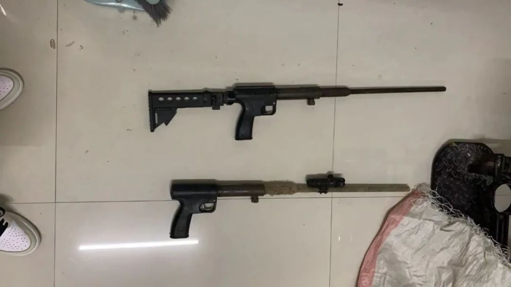 米脂公安破获5起涉枪案件