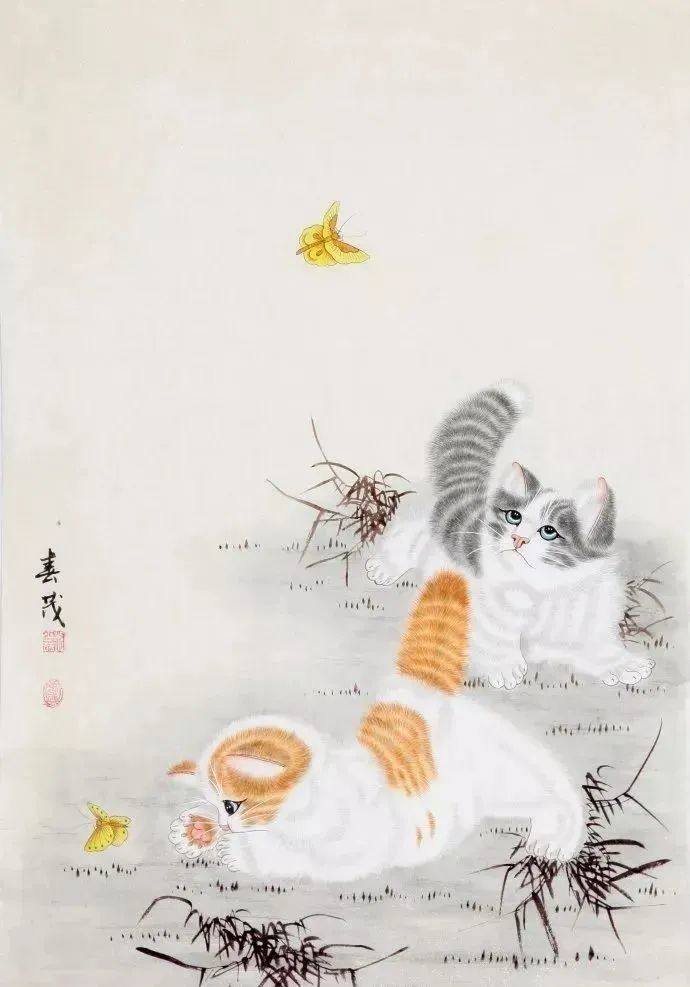 米春茂部分小猫咪画