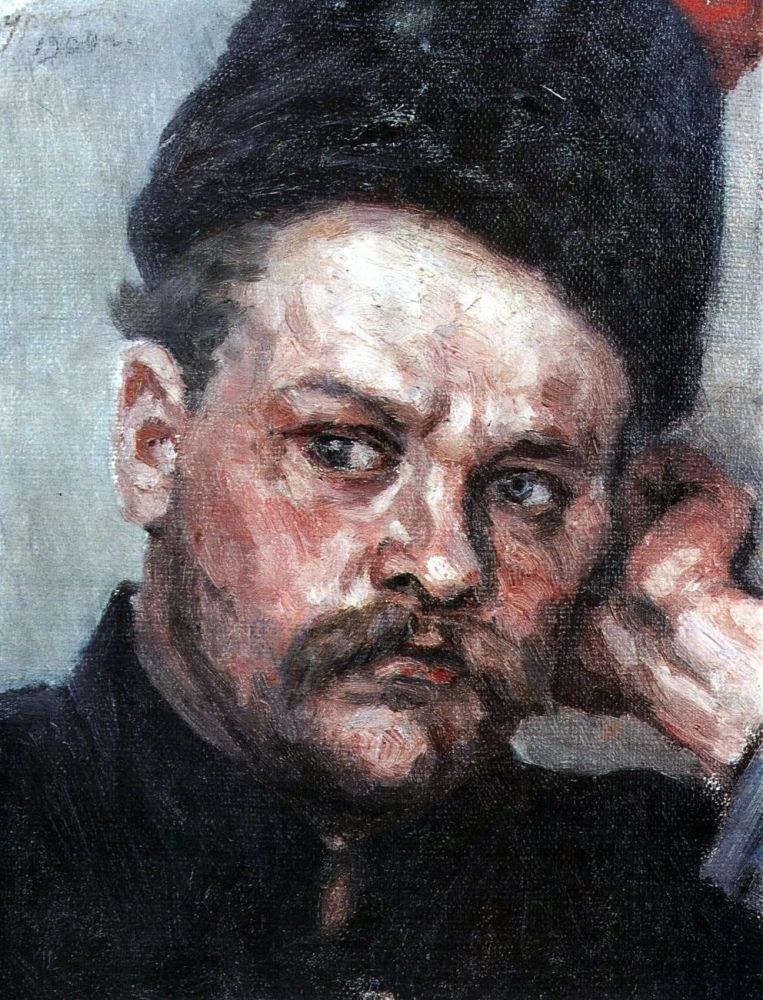 俄罗斯画坛先驱人物,著名油画大师瓦西里·苏里科夫人物油画作品欣赏