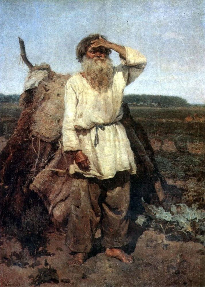 俄罗斯画坛先驱人物,著名油画大师瓦西里·苏里科夫人物油画作品欣赏