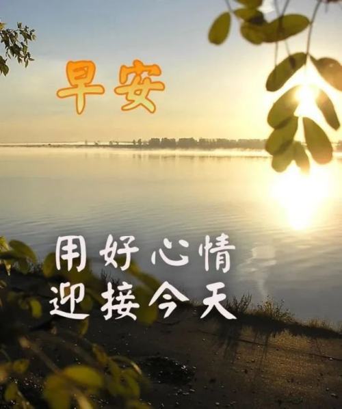 大家早上好新版祝福漂亮图片带字 清晨早上好问候动图