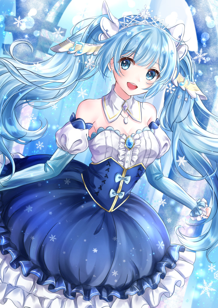 雪未来虚拟歌手初音未来的二次创作系列造型动漫