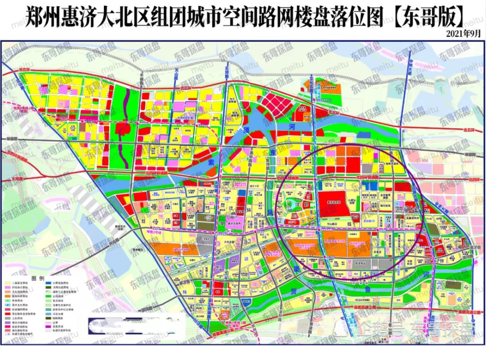文化路南通二七广场,北达黄河边. 北四环一路畅通,直达东区.