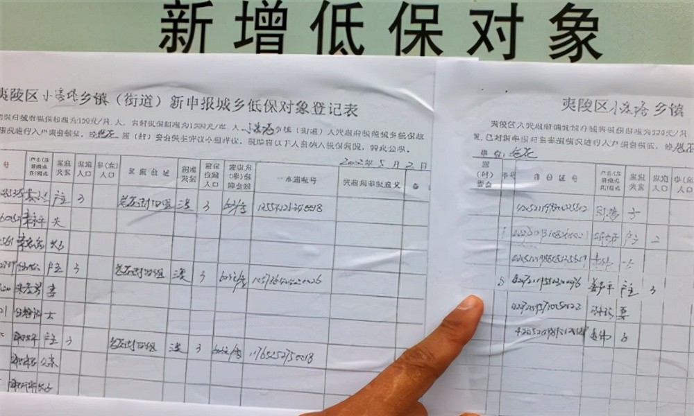 低保患者收入证明表 腾讯网