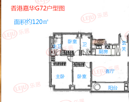 重磅!香港嘉华河西南g72项目户型图首次曝光