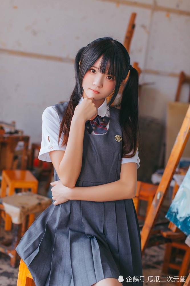 cosplay欣赏丨jk画室少女丨cos正片