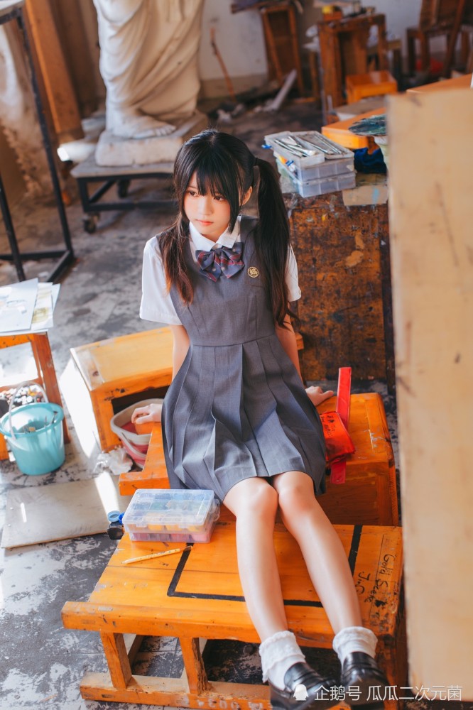 cosplay欣赏丨jk·画室少女丨cos正片
