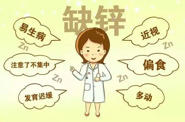 蕴福美研究表明缺锌会造成抵抗力低下并引发其它各种病症