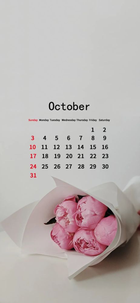 壁纸十月日历壁纸202110