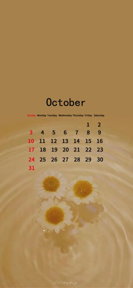 壁纸十月日历壁纸202110