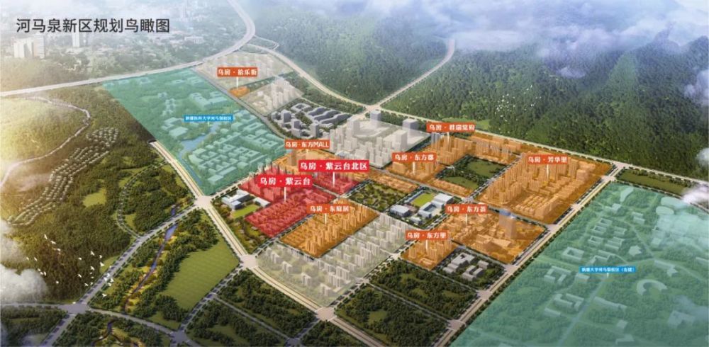 实探路通楼起景美河马泉新区实景大曝光