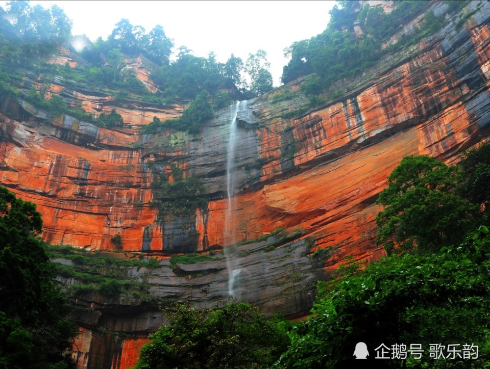 贵州赤水天柱峰佛光岩风景