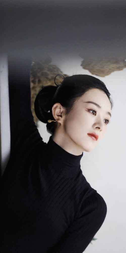 壁纸|赵丽颖:一抹仙气,美人入画(组图)
