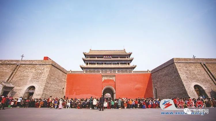 忻州古城北城门楼.忻州市文旅局供图