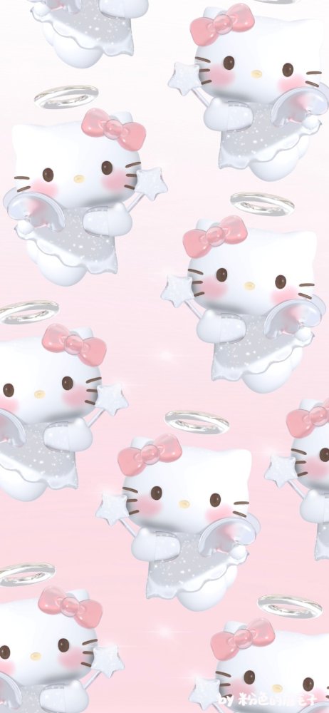 壁纸Ⅰhellokitty全屏3d壁纸