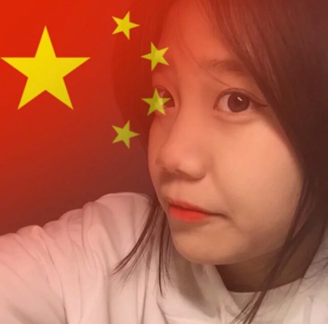 国庆女生头像:如果奇迹有颜色,那一定是中国红.国庆节快乐!