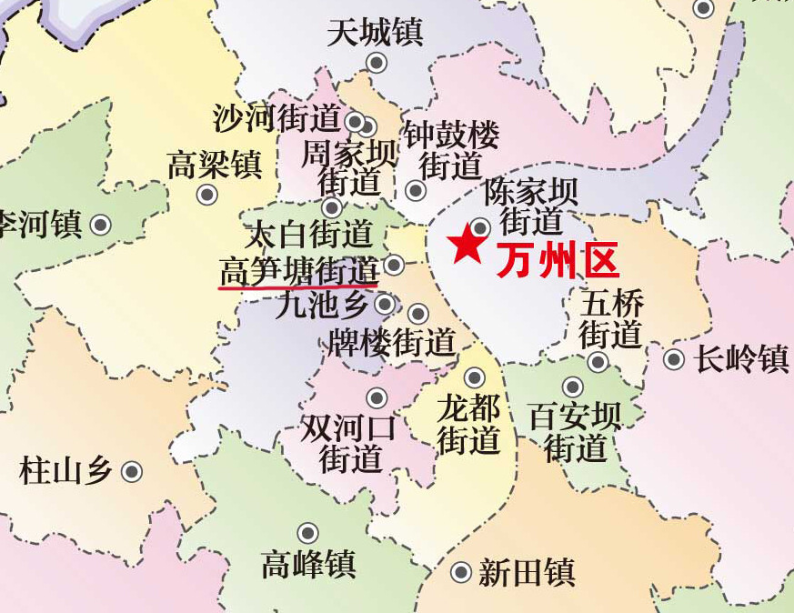 重庆万州面积第一小的镇街,3.6平方公里却住着10万人