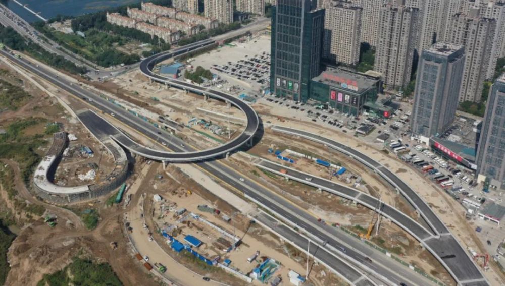 燕郊西出口改建工程有序进行!预计10月8日建成通车 进京仅需10分钟