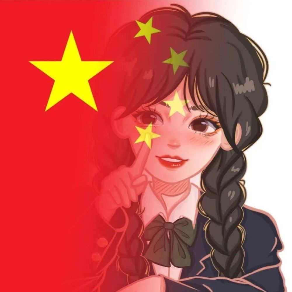 国庆情侣头像|如果信念有颜色 那一定是中国红