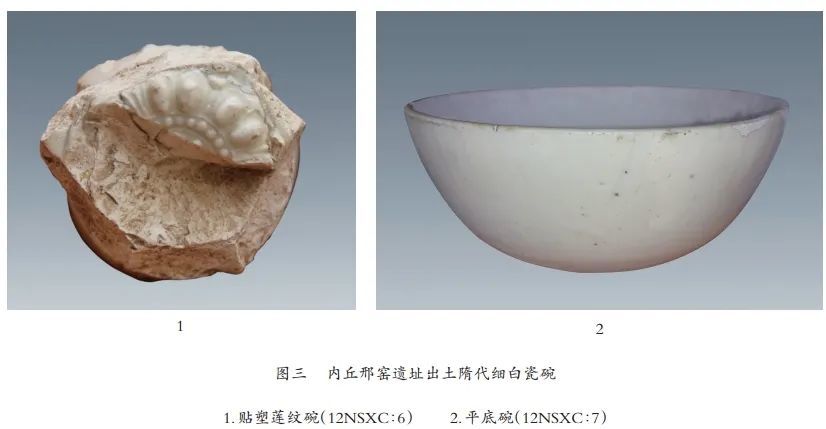 文章选登|内丘邢窑遗址隋代细白瓷