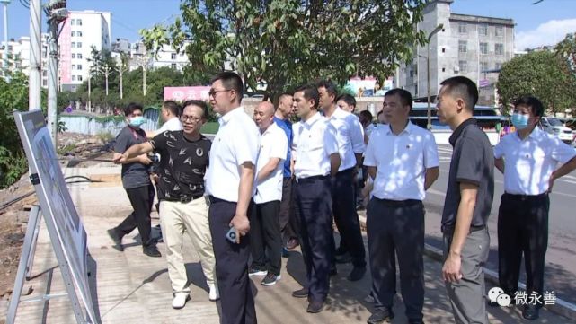 陈杰深入县城区调研国家卫生县城创建和美丽县城建设工作|陈杰|永善县