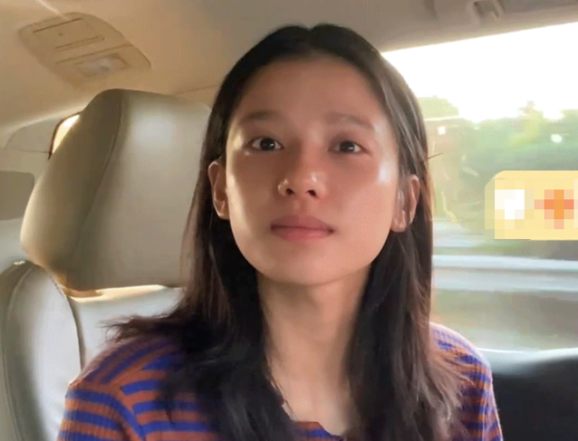 张婧仪现实中长相如何素颜生图流出阳光下的皮肤真实了