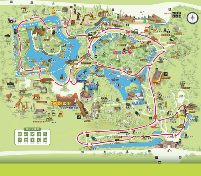 太湖气魄"的东钱湖旅游度假区内,是"中国水域面积较大的野生动物园"