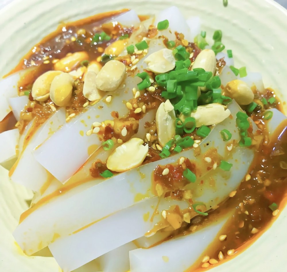 美味!贵州的凉粉遍布大街小巷,四川的葡萄井凉糕差点因地震消失