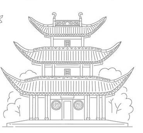 本次活动让大家进一步了解太原的历史,画出太原城著名的古建筑.