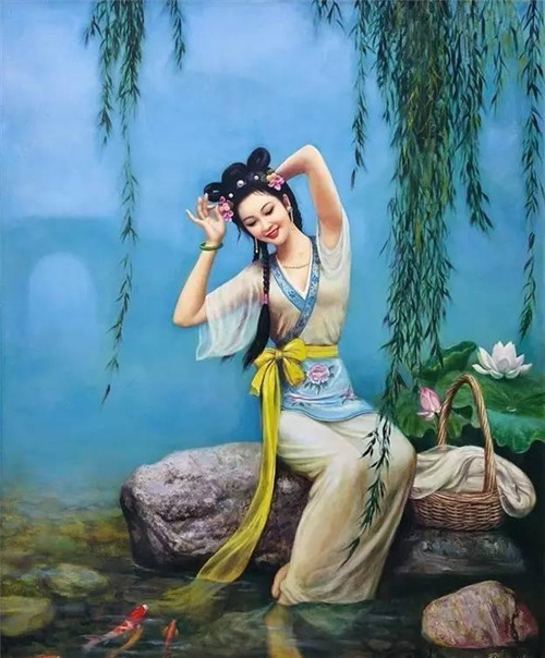 西施真容有多美复原图像极一女星怪不得吴王夫差为之痴迷
