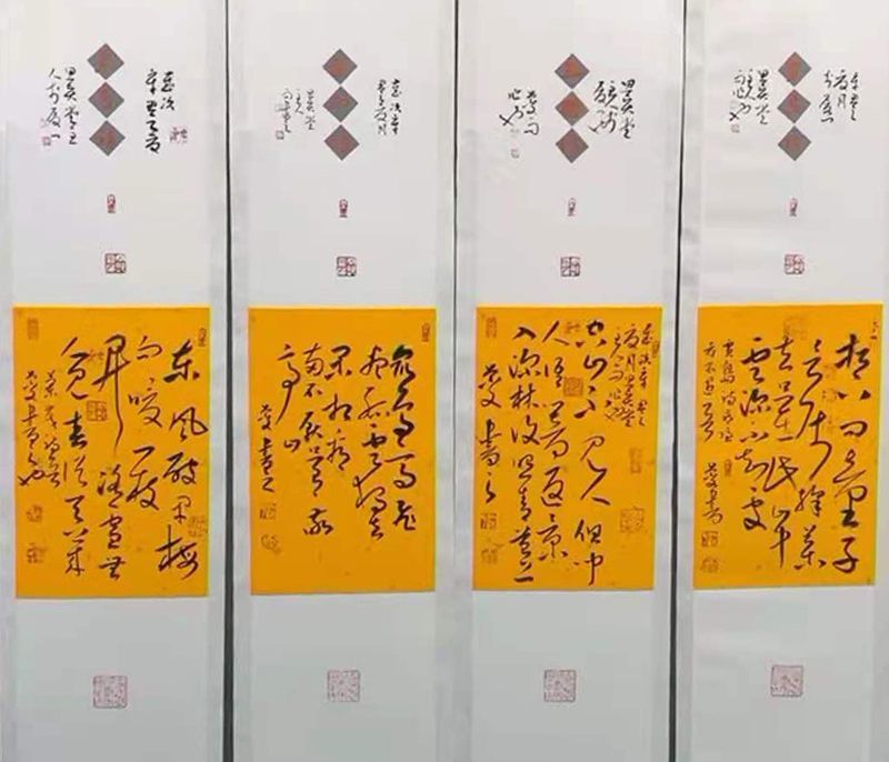 国粹吟金秋丹青颂国庆2021中国当代大家梁崇文作品展