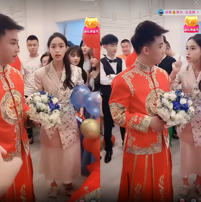 大婚四川可乐婚礼豪车云集场面壮观球球主持婚礼上台送祝福