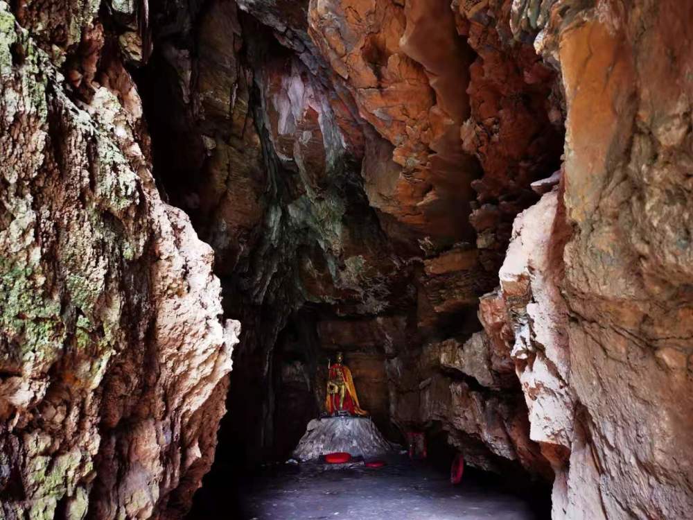 国庆游圣莲山风景区,峰峦叠翠小五岳,佛寺道观两重天
