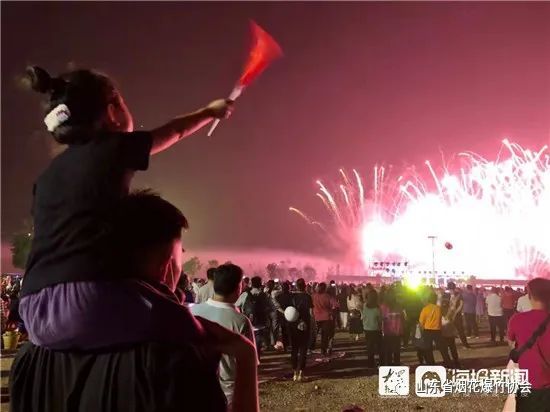 宫廷烟花夜游季在济宁牛楼小镇魅力