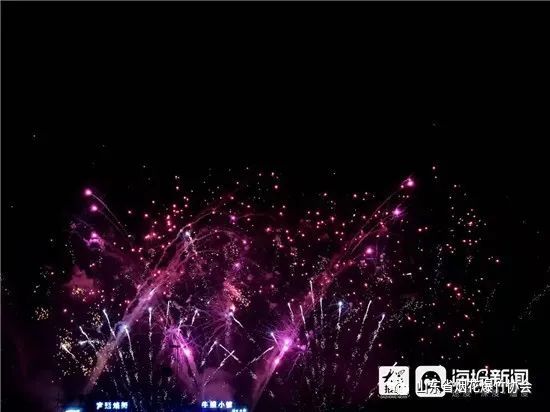 宫廷烟花夜游季在济宁牛楼小镇魅力