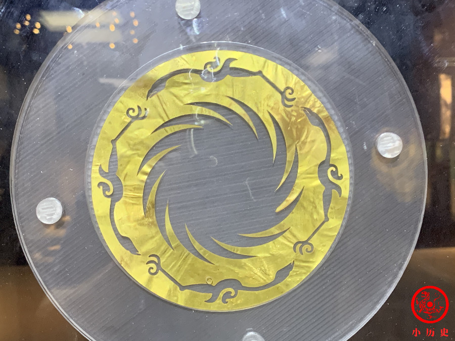 太阳神鸟金箔.